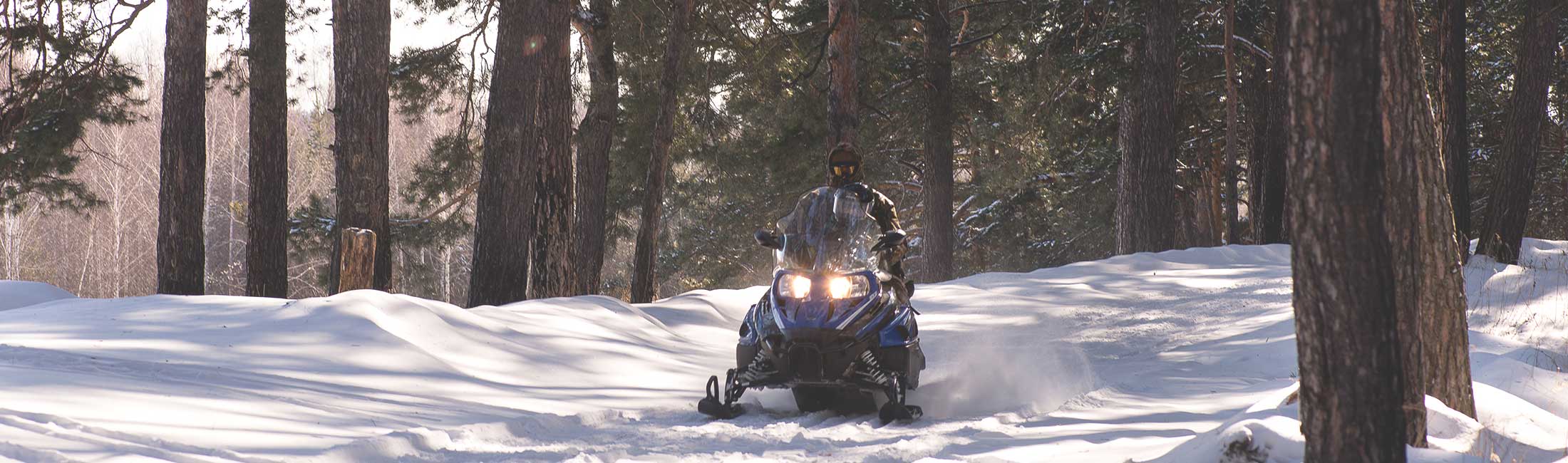 Snowmobiling